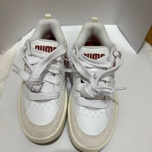 Puma Park Lifestyle Mens Low Top Lace Up Sneakers Shoes US 11 White 395022